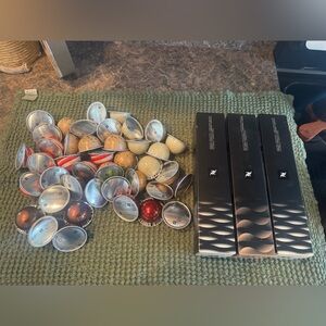 Assorted Nespresso Pods: Golden Caramel, Sweet Vanilla Sleeves